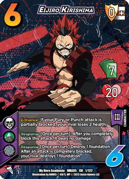 Trading Card Game Products - Card Game Singles - My Hero Academia -  MHA05-UniVersus: My Hero Academia: Undaunted Raid - Page 1 - Grand J Games