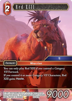 FF20-021R Red XIII