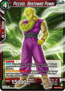 BT22-016C Piccolo, Bestowed Power (Foil)