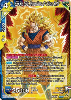 BT22-135SR SS3 Son Goku, Premonitions of a Fierce Battle (Foil)