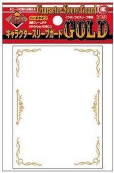 KMC Character Sleeve Guard (Gold) (60pk)