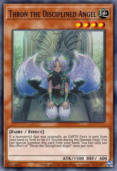 LIOV-EN082 Thron the Disciplined Angel (Super Rare)