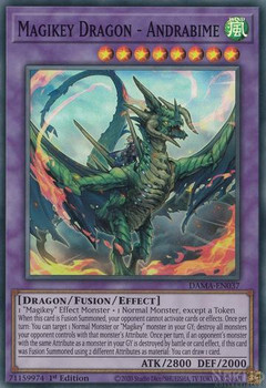DAMA-EN037 Magikey Dragon - Andrabime (Super Rare)