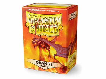 Sleeves - Dragon Shield - Box 100 - Orange MATTE