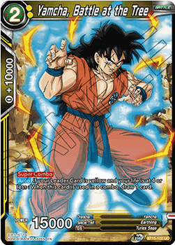 BT15-102UC Yamcha, Battle at the Tree (Prerelease Stamped)