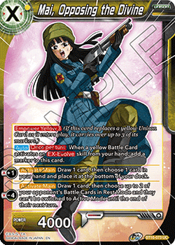 BT16-073UC Mai, Opposing the Divine (Prerelease Stamped)