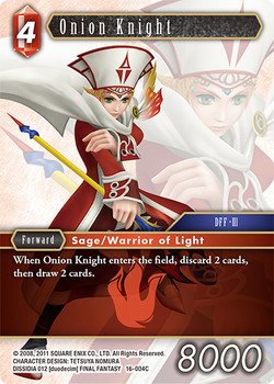 16-004C Onion Knight (Foil)