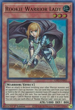 GFP2-EN043 Rookie Warrior Lady (Ultra Rare) <1st>