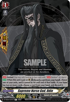 D-TB02/034EN R Supreme Norse God, Odin