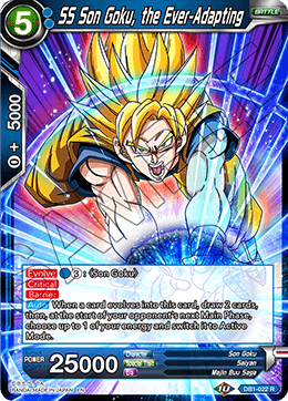 DB1-022R SS Son Goku, the Ever-Adapting