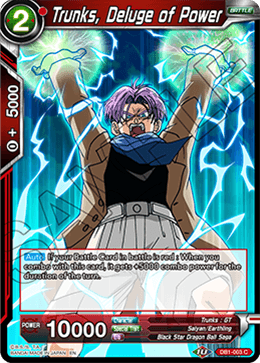 DB1-003C Trunks, Deluge of Power Foil