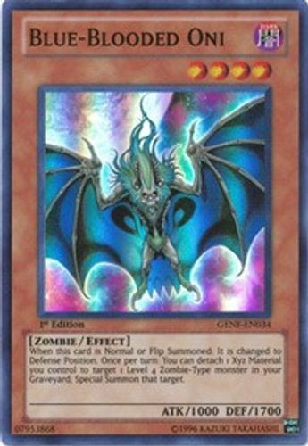 GENF-EN034 Blue-Blooded Oni (Super Rare) <1st>