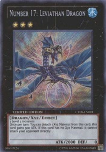 CT08-EN001 Number 17: Leviathan Dragon (Secret Rare) <Ltd>
