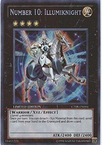 CT08-EN004 Number 10: Illumiknight (Secret Rare) <Ltd>