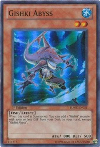 HA05-EN031 Gishki Abyss (Super Rare) <1st>