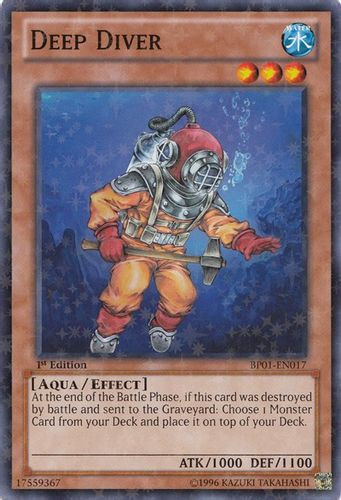 BP01-EN017 Deep Diver (Starfoil Rare) <1st>