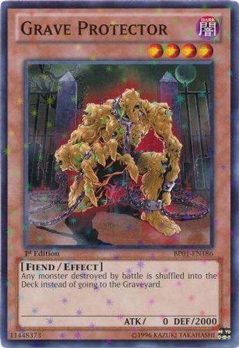BP01-EN186 Grave Protector (Starfoil Rare) <1st>