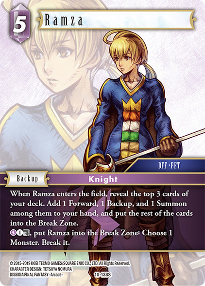 FF10-138S Ramza