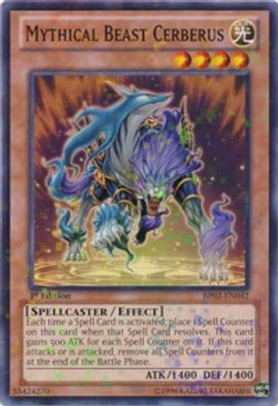 BP02-EN042 Mythical Beast Cerberus (Mosaic Rare) (Mosaic Rare) <1st>