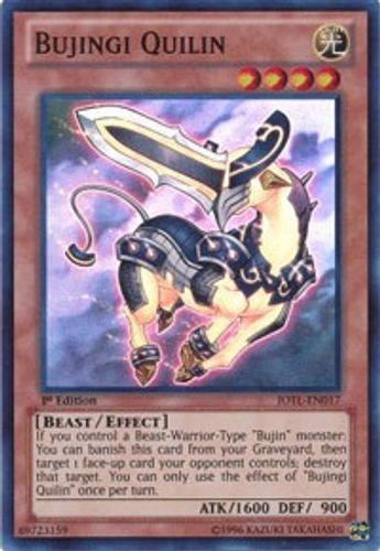 JOTL-EN017 Bujingi Quilin (Super Rare) <Unl>
