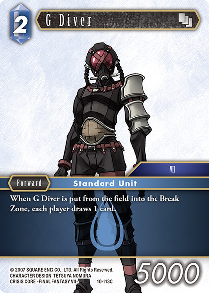 FF10-113C G Diver Foil