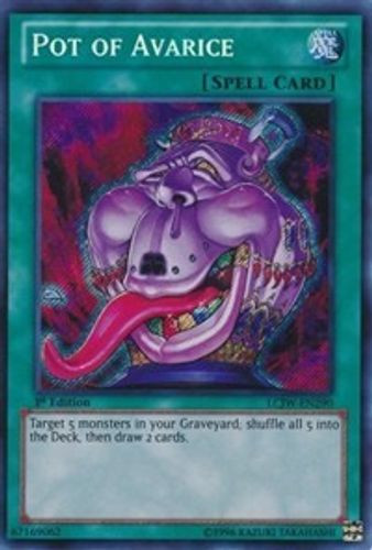 LCJW-EN290 Pot of Avarice (Secret Rare) <1st>