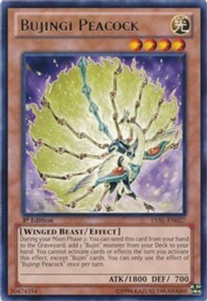 LVAL-EN027 Bujingi Peacock (Rare) <1st>