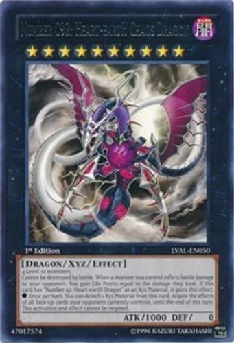 LVAL-EN050 Number C92: Heart-eartH Chaos Dragon (Rare) <1st>