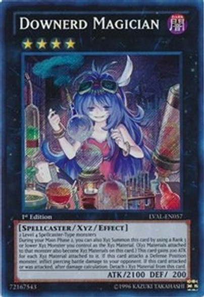 LVAL-EN057 Downerd Magician (Secret Rare) <1st>