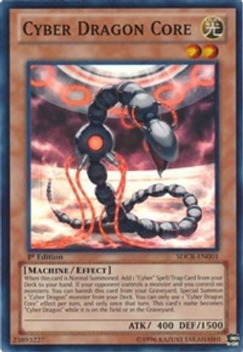SDCR-EN001 Cyber Dragon Core (Super Rare) <1st>