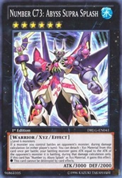 DRLG-EN041 Number C73: Abyss Supra Splash (Super Rare) <1st>