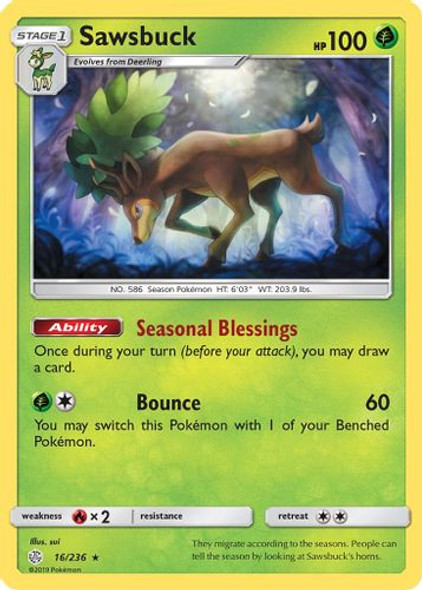 SM12-CEC-016/236HR Sawsbuck (Holo)