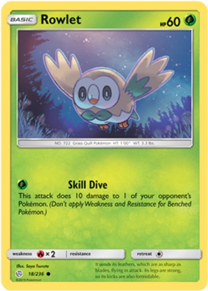 SM12-CEC-018/236C Rowlet