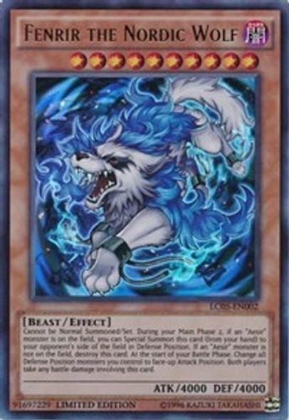 LC05-EN002 Fenrir the Nordic Wolf (Ultra Rare) <Ltd>