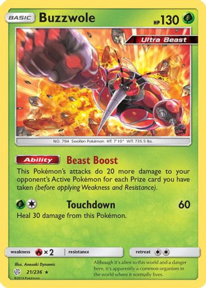 SM12-CEC-021/236HR Buzzwole (Holo)
