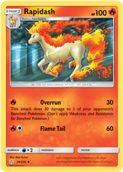 SM12-CEC-024/236UC Rapidash