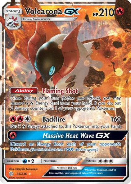 SM12-035/236SR Volcarona GX (Holo)