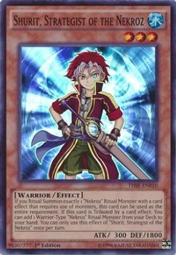 THSF-EN010 Shurit, Strategist of the Nekroz (Super Rare) <1st>