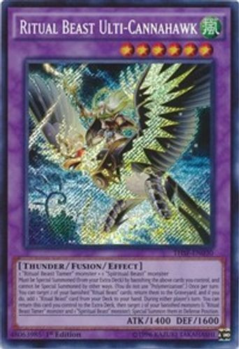 THSF-EN030 Ritual Beast Ulti-Cannahawk (Secret Rare) <1st>