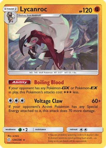 SM12-124/236HR Lycanroc (Holo)