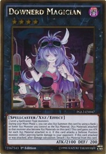 PGL2-EN047 Downerd Magician (Gold Rare) <1st>