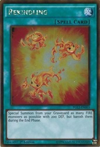 PGL2-EN053 Rekindling (Gold Rare) <1st>