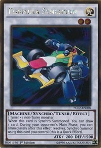 PGL2-EN088 Formula Synchron (Gold Rare) <1st>