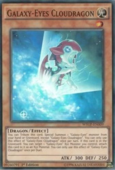 WSUP-EN009 Galaxy-Eyes Cloudragon (Super Rare) <1st>