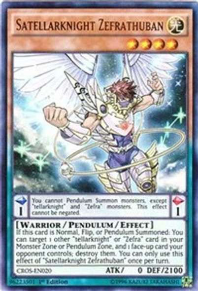 CROS-EN020 Satellarknight Zefrathuban (Ultra Rare) <1st>