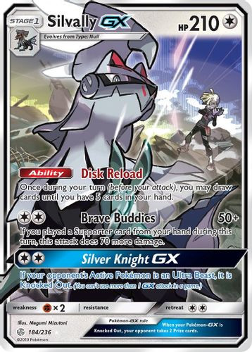 SM12-CEC-184/236UR Silvally GX (Holo)