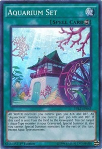DRL2-EN043 Aquarium Set (Super Rare) <1st>