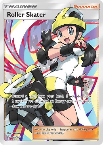 SM12-CEC-235/236UR Roller Skater (Full Art) (Holo)