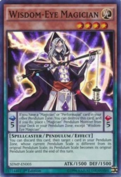 SDMP-EN005 Wisdom-Eye Magician (Super Rare) <1st>