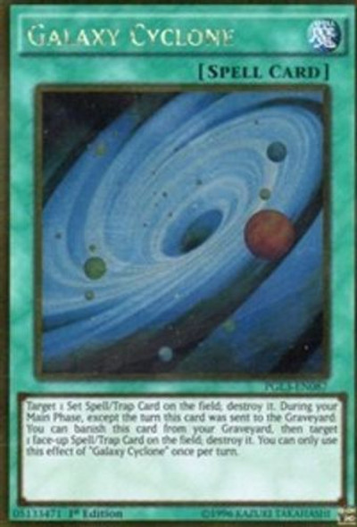 PGL3-EN087 Galaxy Cyclone (Gold Rare) <1st>